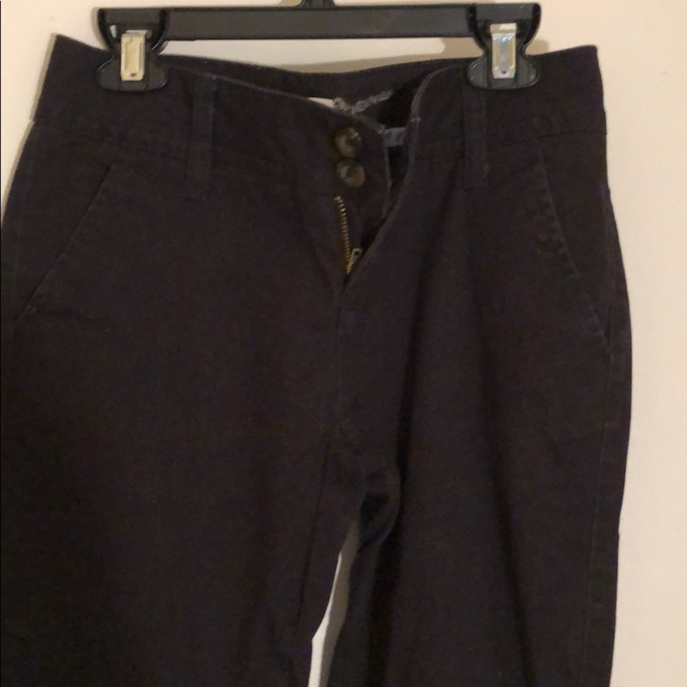 Black boot cut pants
